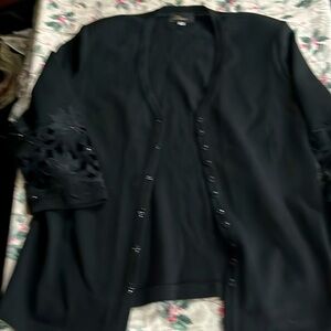 Elana dressy suit.   With gorgeous cutouts.   Size 3x